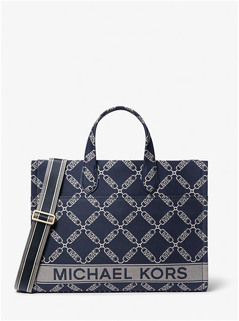 MICHAEL Michael Kors Large Gigi Jacquard Logo .